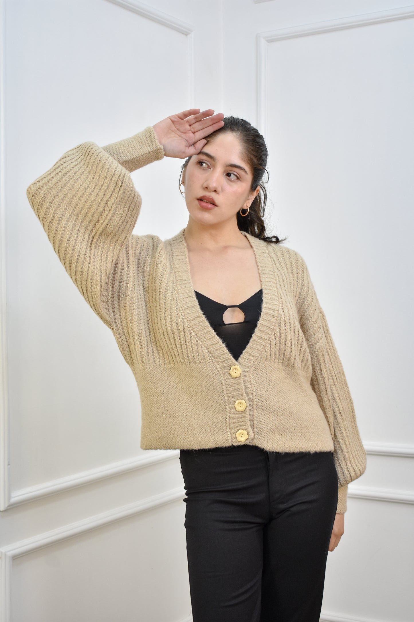 Cardigan Sofía Beige