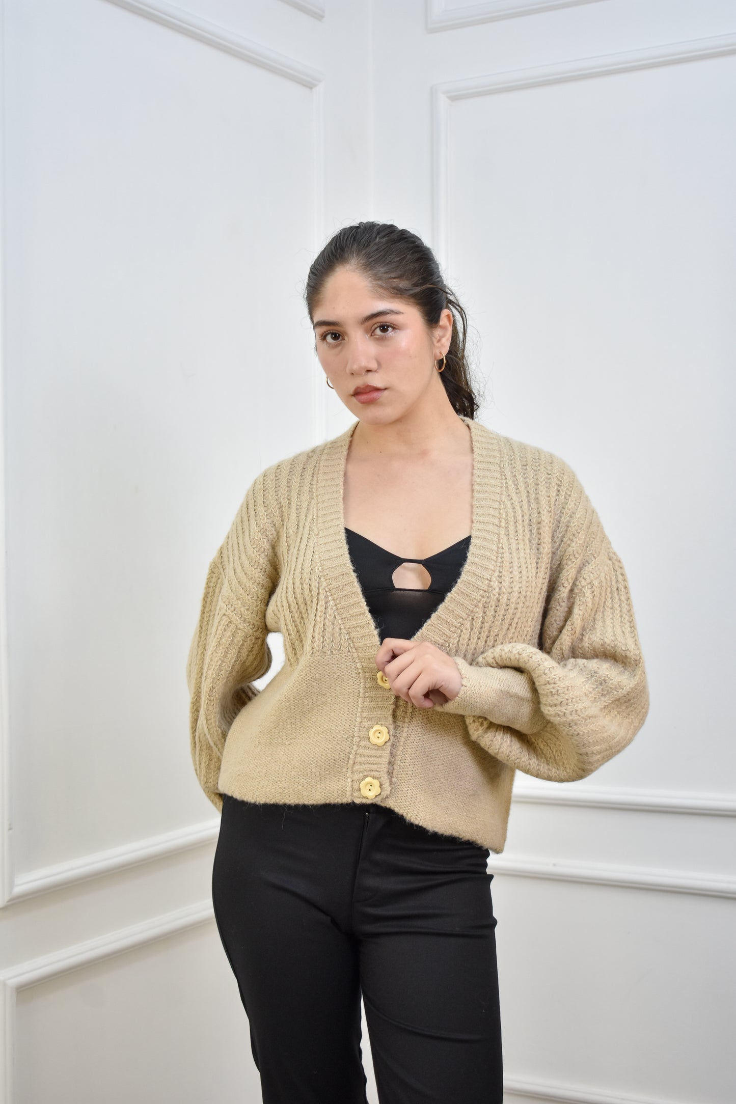 Cardigan Sofía Beige