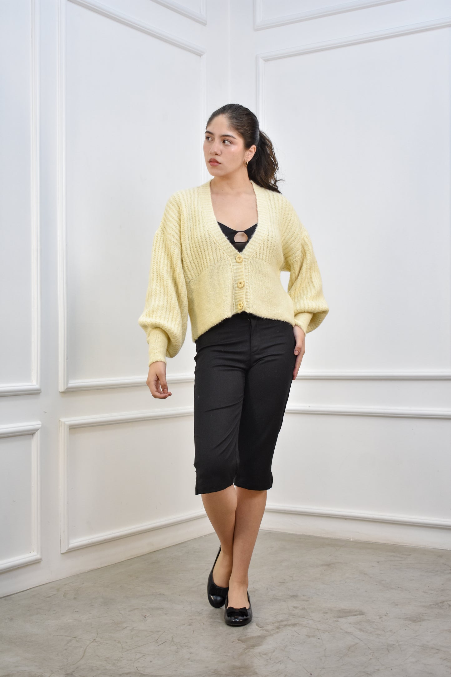 Cardigan Sofía Crema