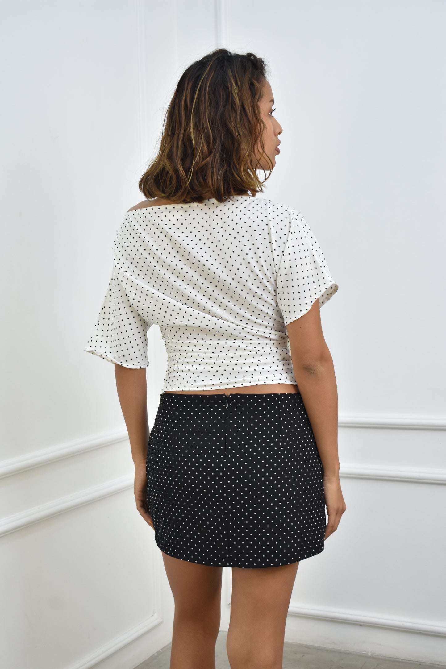 Mini falda Elisa Negro