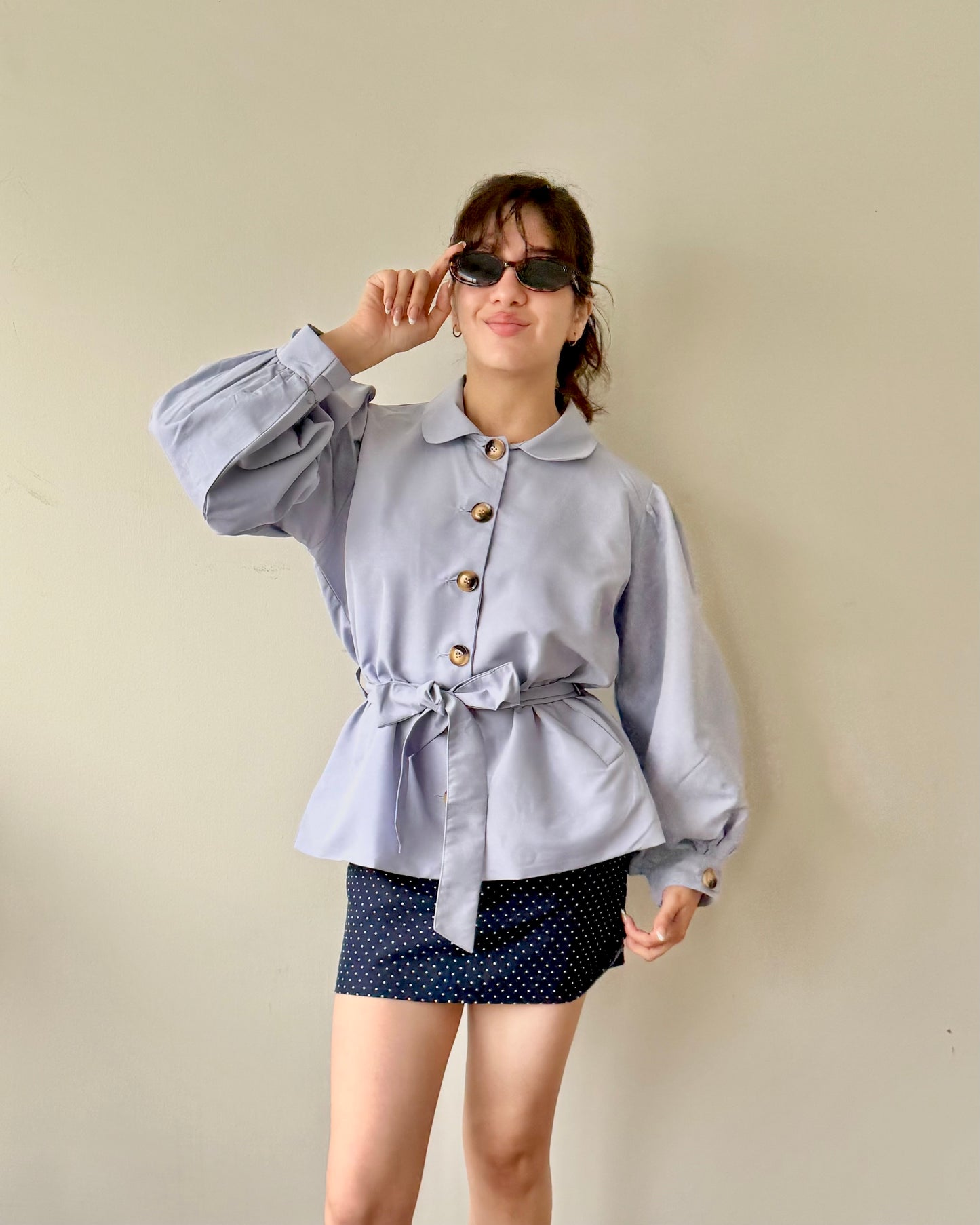 Trench Coat Margot Lavanda - PREVENTA