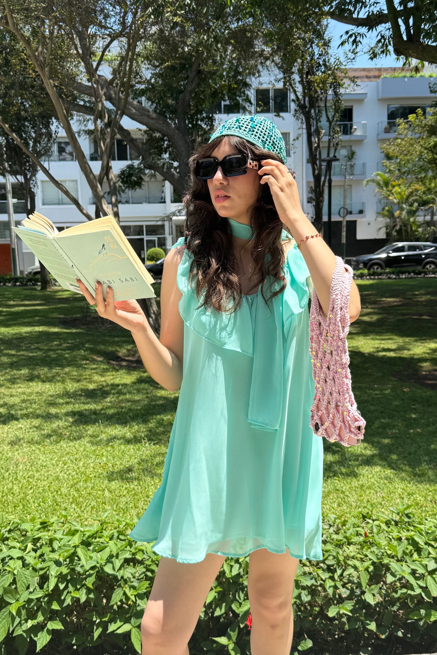 Vestido Alba Turquesa