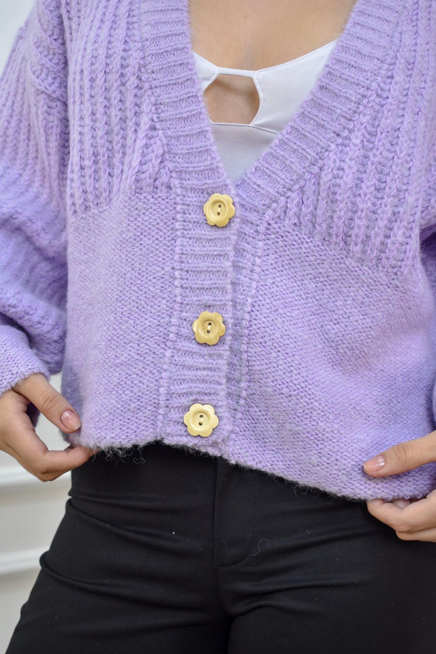 Cardigan Sofía Lila