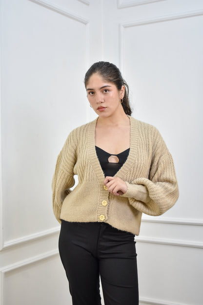 Cardigan Sofía Beige