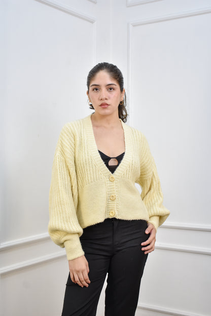 Cardigan Sofía Crema