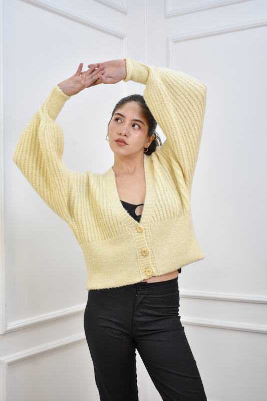 Cardigan Sofía Crema
