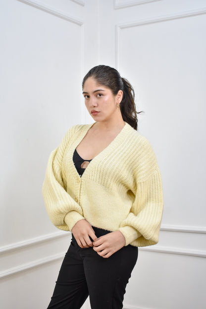 Cardigan Sofía Crema