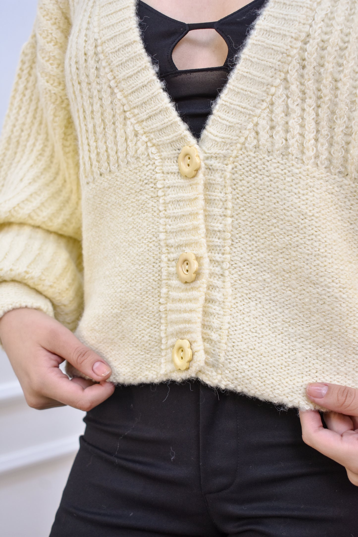 Cardigan Sofía Crema