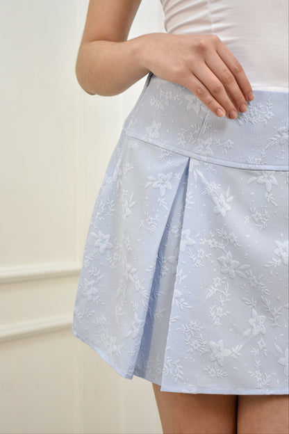 Falda Florencia Baby Blue