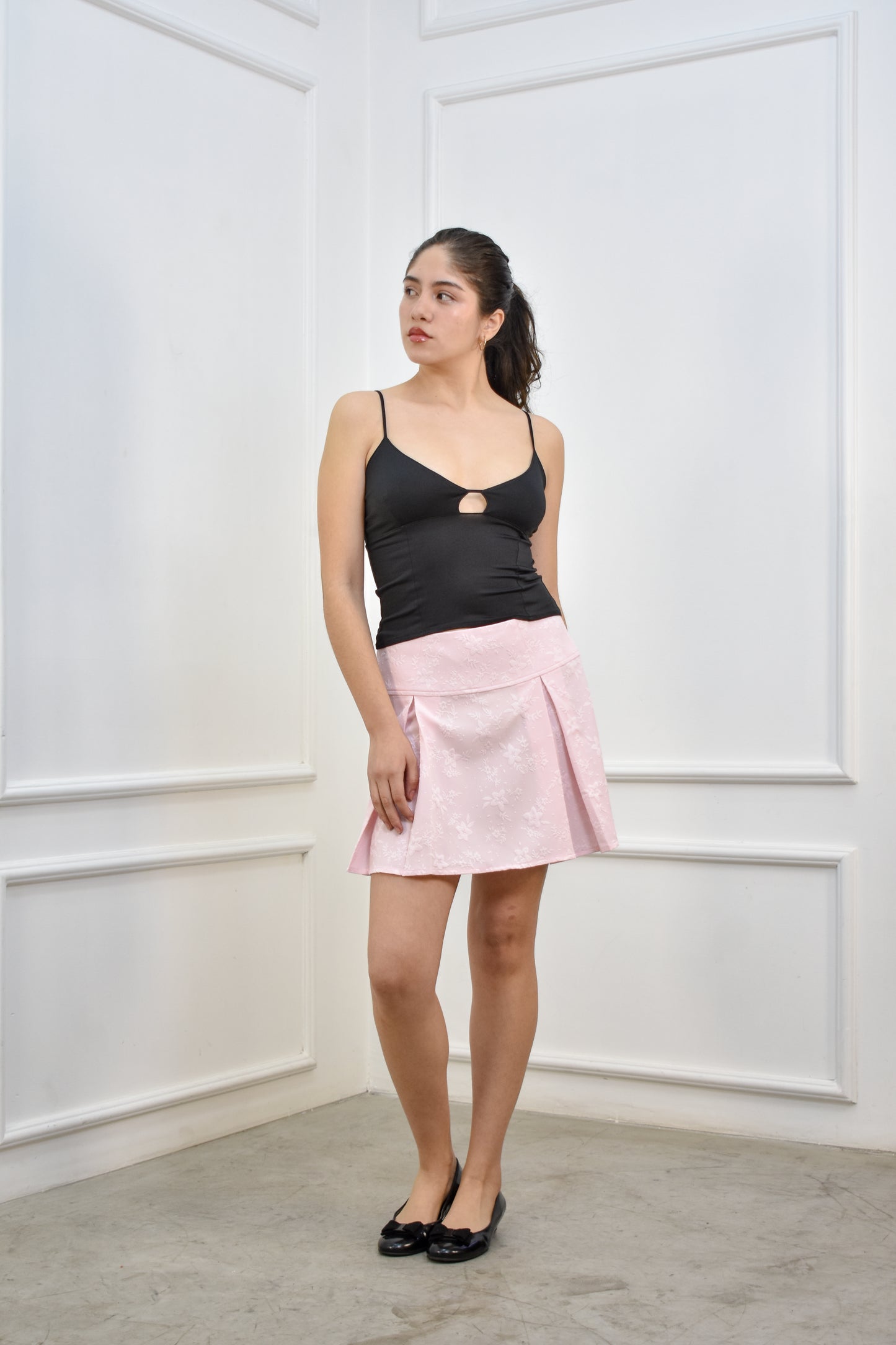 Falda Florencia Rosa
