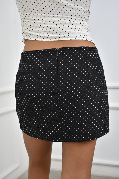 Mini falda Elisa Negro
