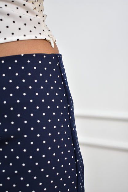 Mini falda Elisa Navy