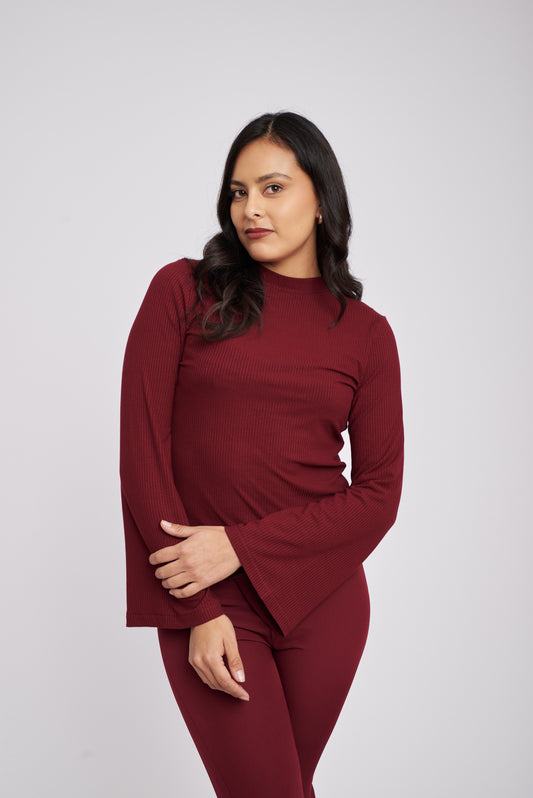 Tee Isabel Burgundy