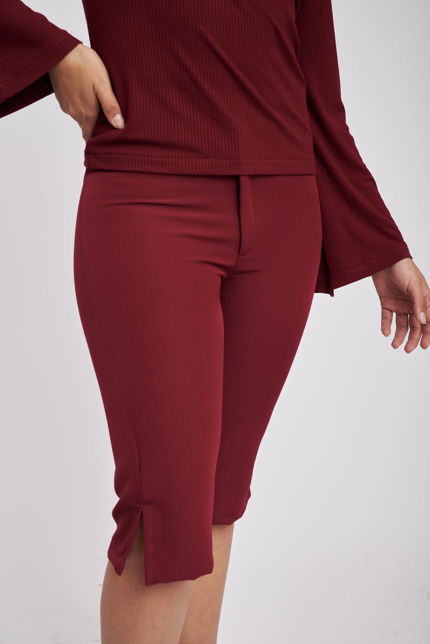 Capri Gia Burgundy