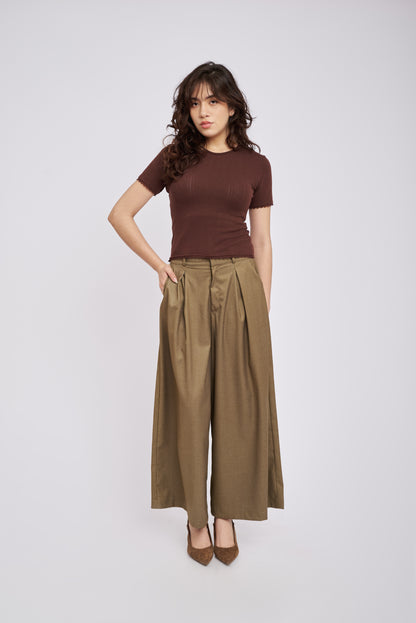 Pantalón Emilia Musgo