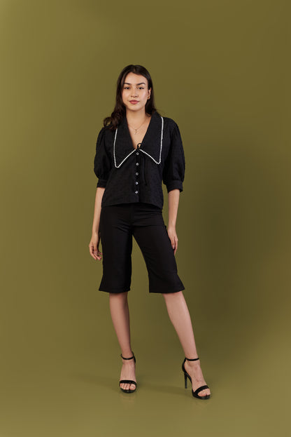 Blusa Camelia Trufa