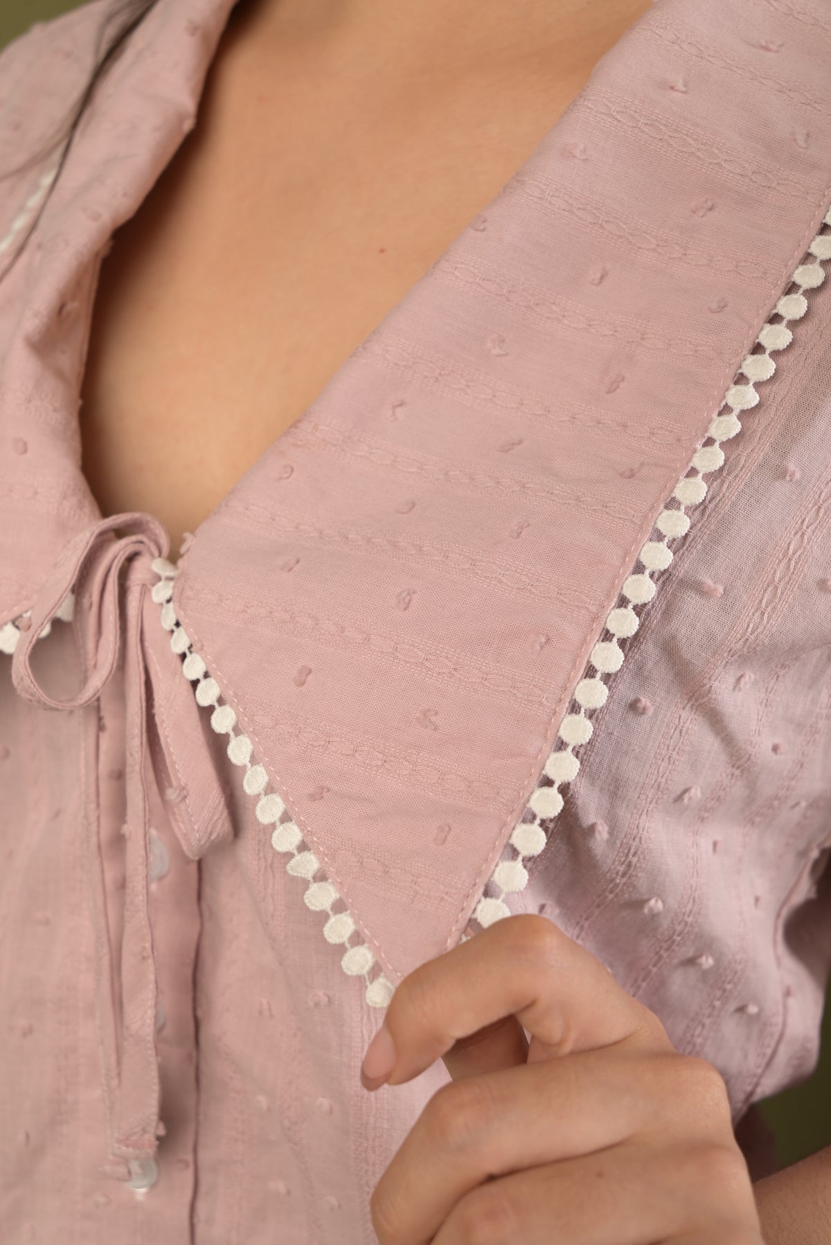 Blusa Camelia Dusty Rose