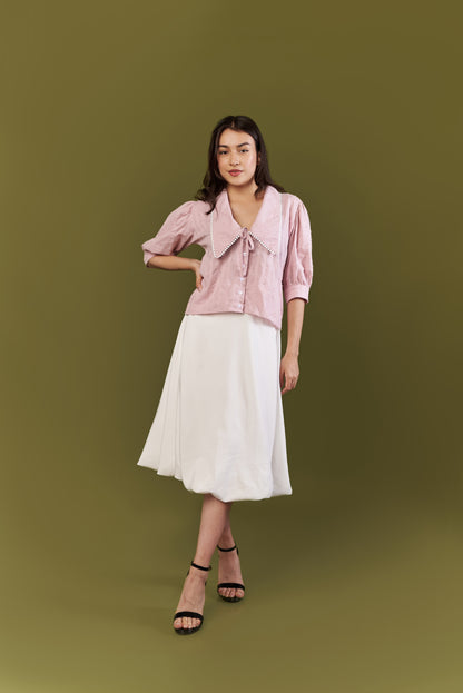 Blusa Camelia Dusty Rose