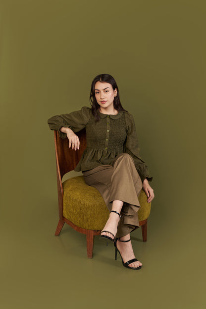 Blusa Jazmín Guanábana