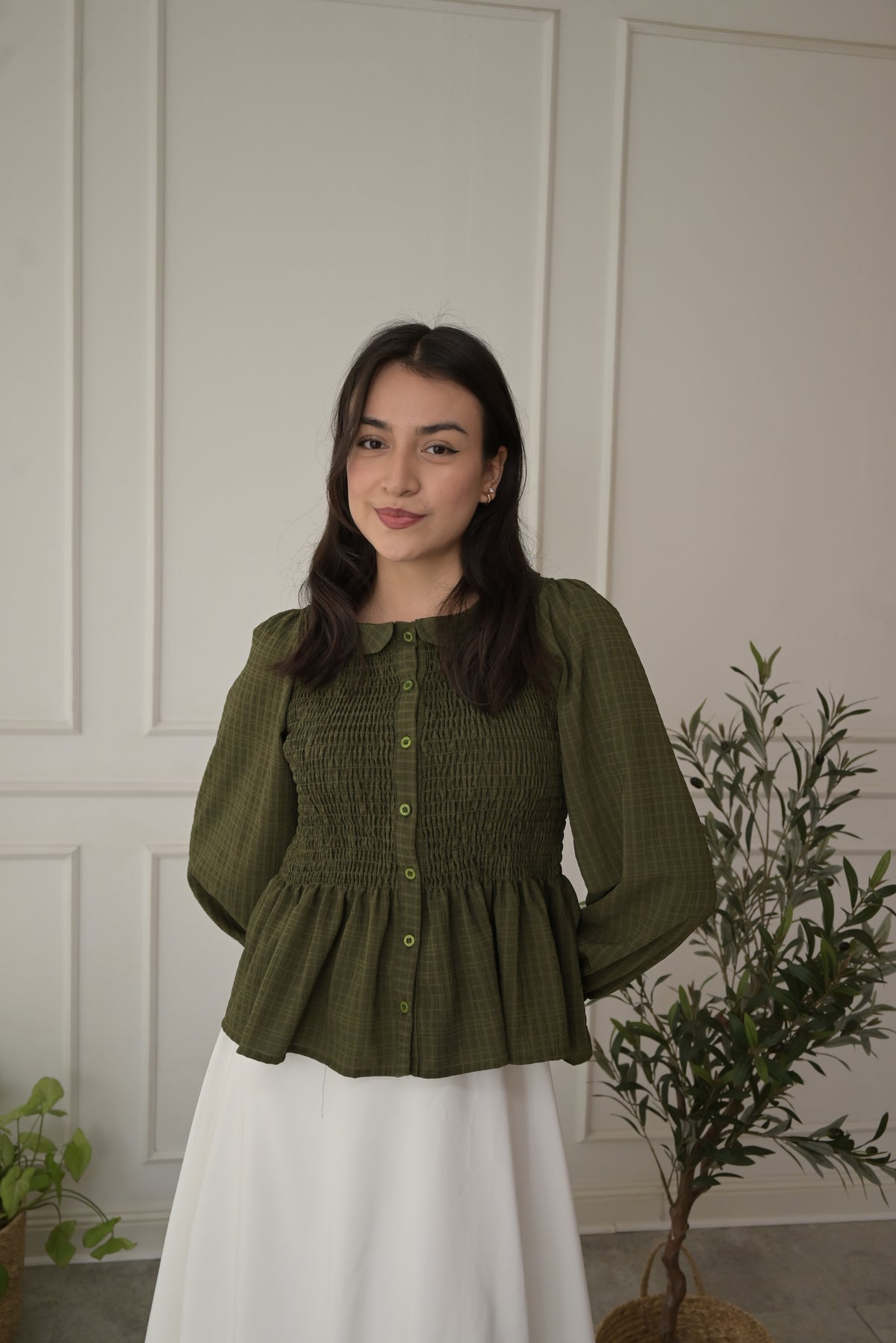 Blusa Jazmín Guanábana