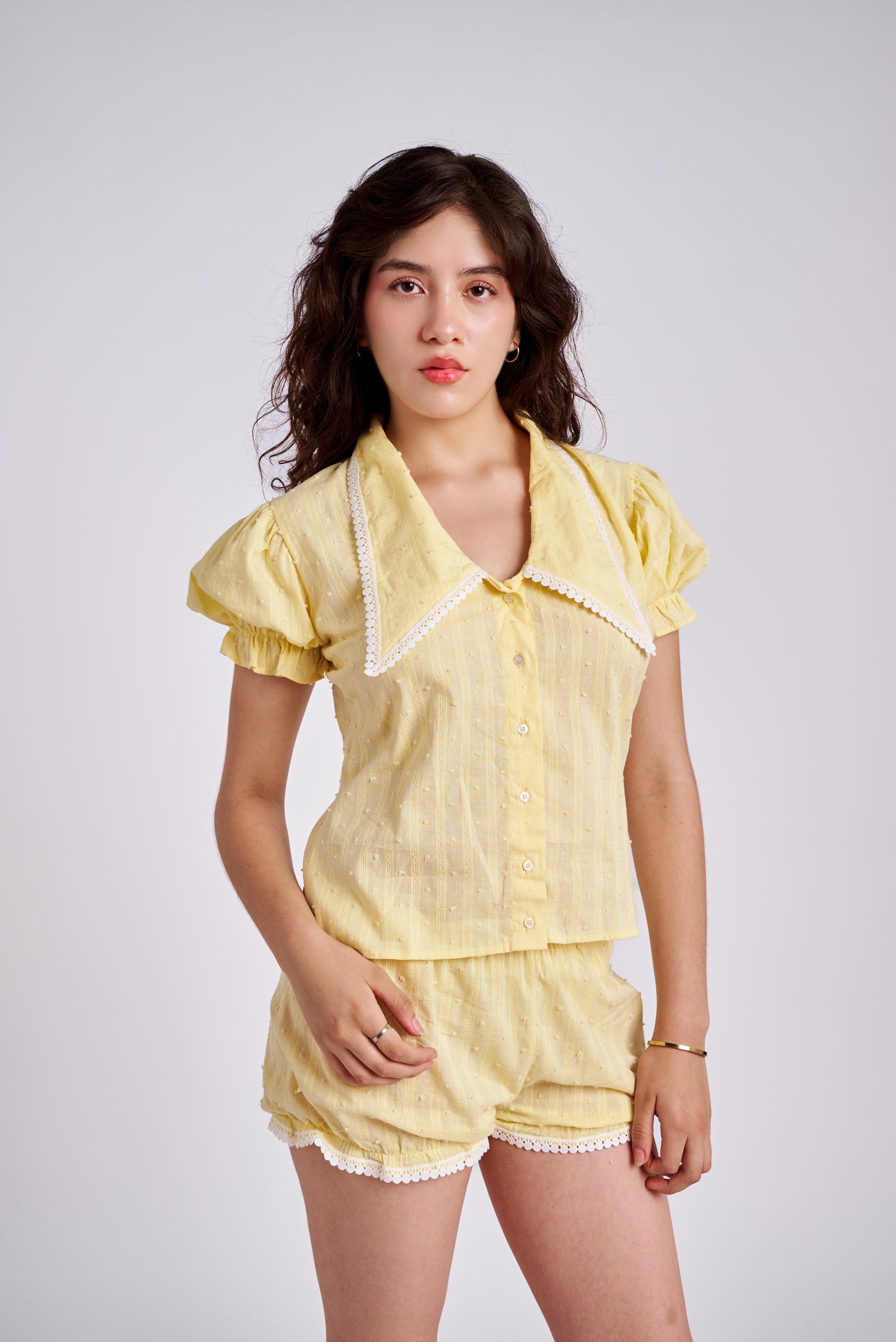 Blusa Amelia Mantequilla