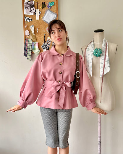 Trench Coat Margot Dusty Rose - PREVENTA