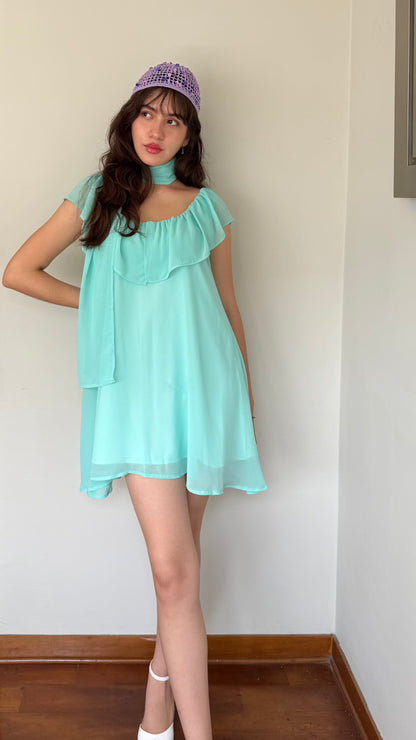 Vestido Alba Turquesa