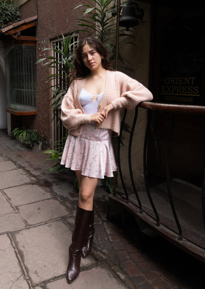 Cardigan Sofía Rosa