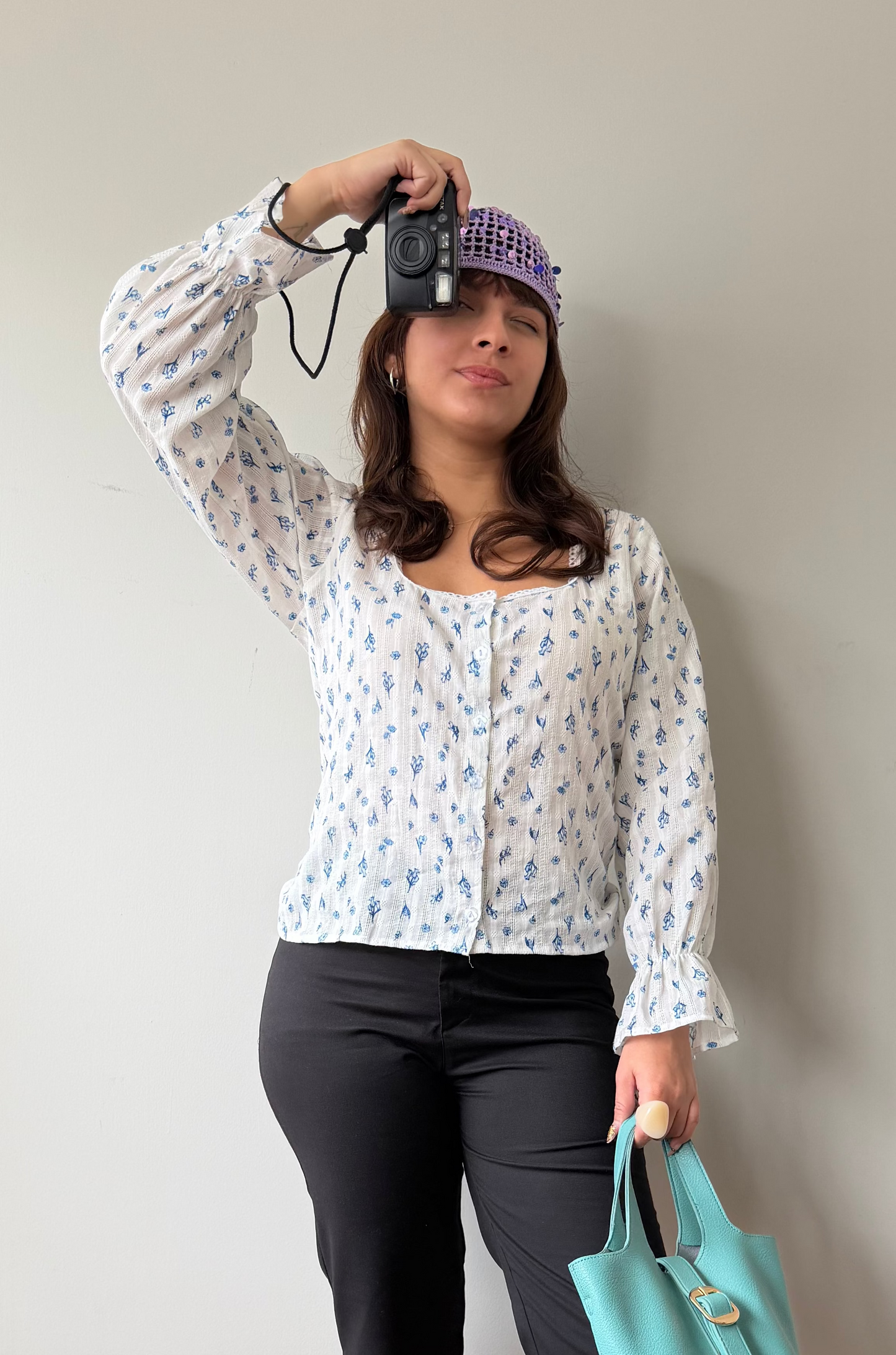 Blusa Julieta Ciruela
