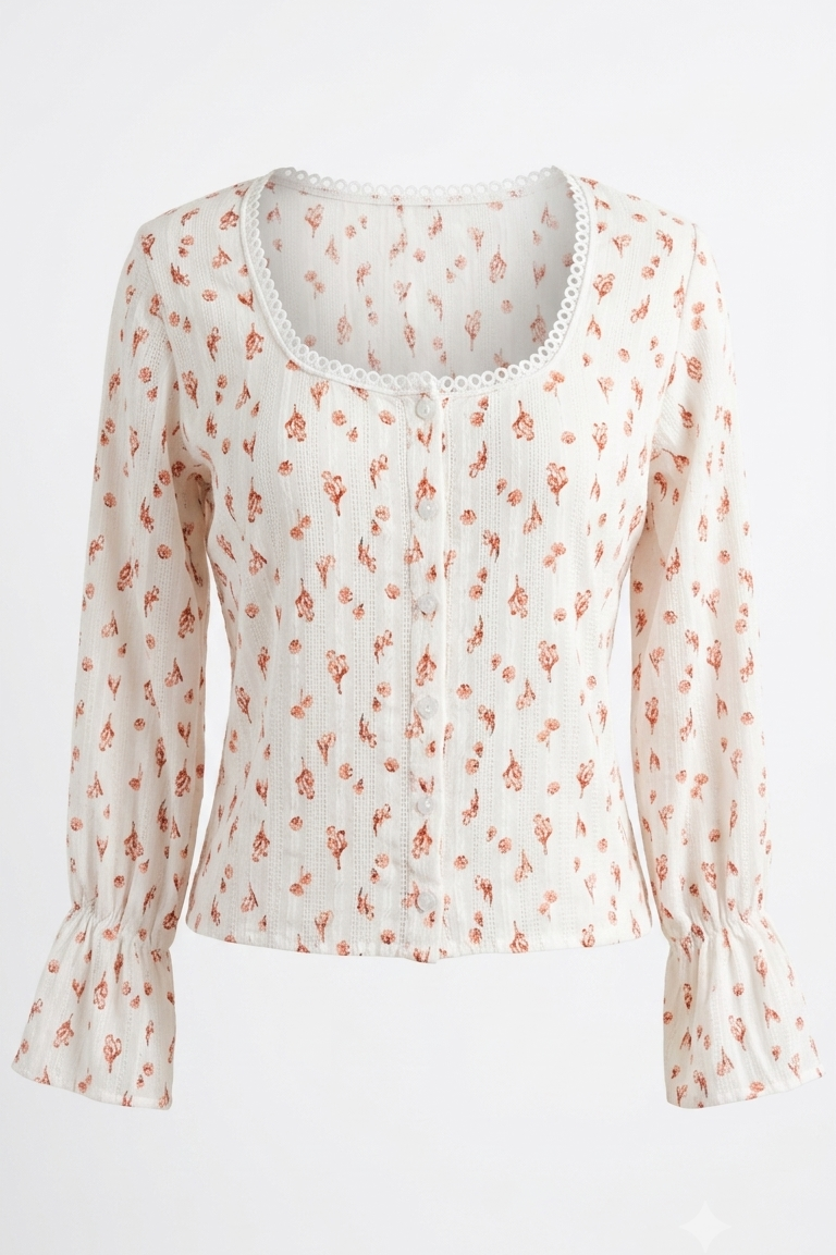 Blusa Julieta Ciruela