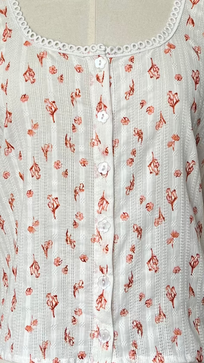 Blusa Julieta Ciruela
