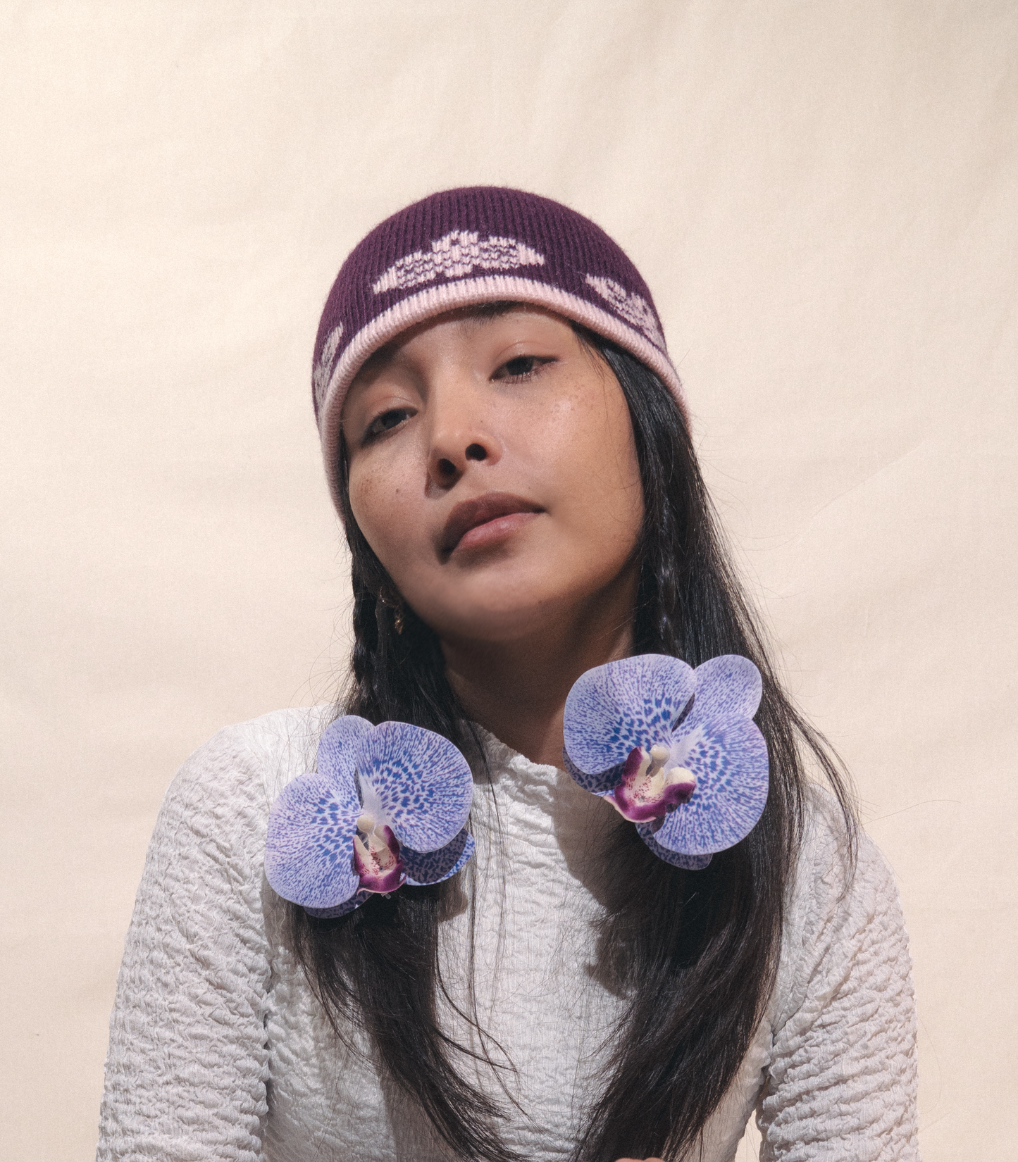 Orchid Beanie Granate
