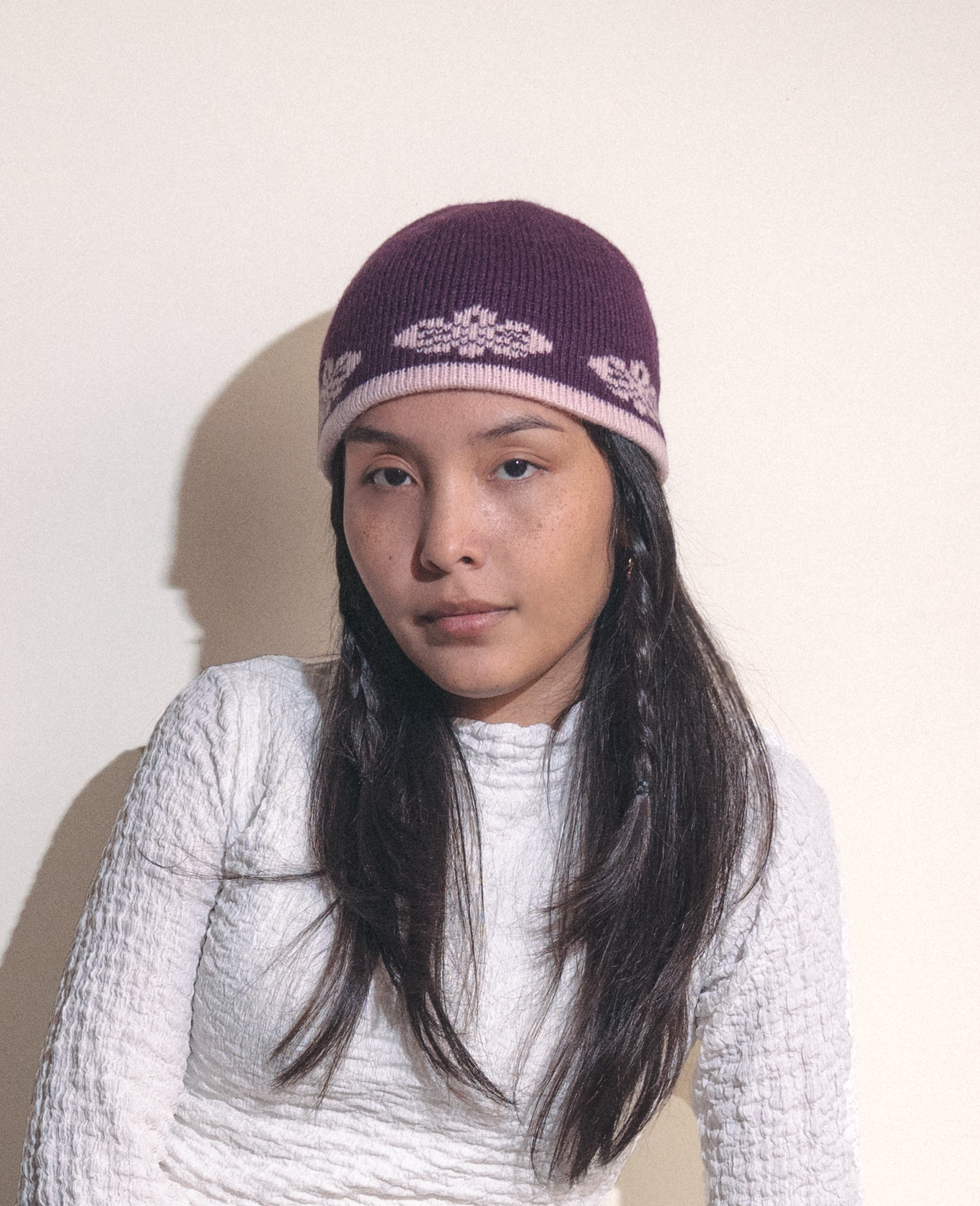 Orchid Beanie Granate