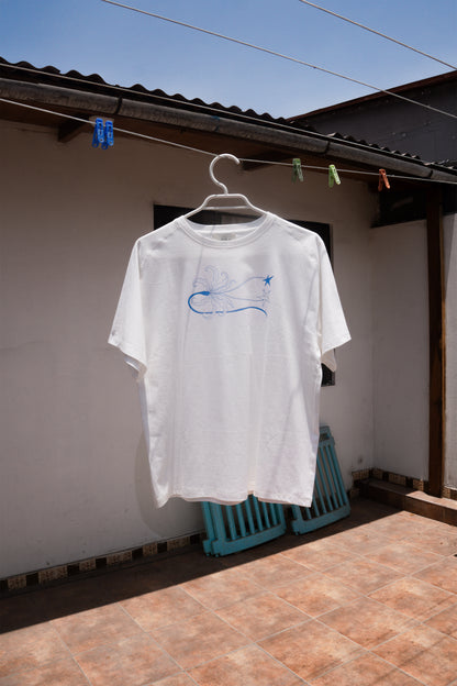 Polo Luz Oversized Blanco