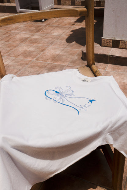 Polo Luz Oversized Blanco