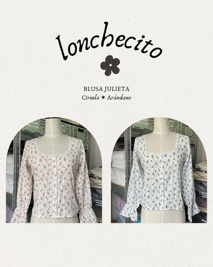 Blusa Julieta Ciruela