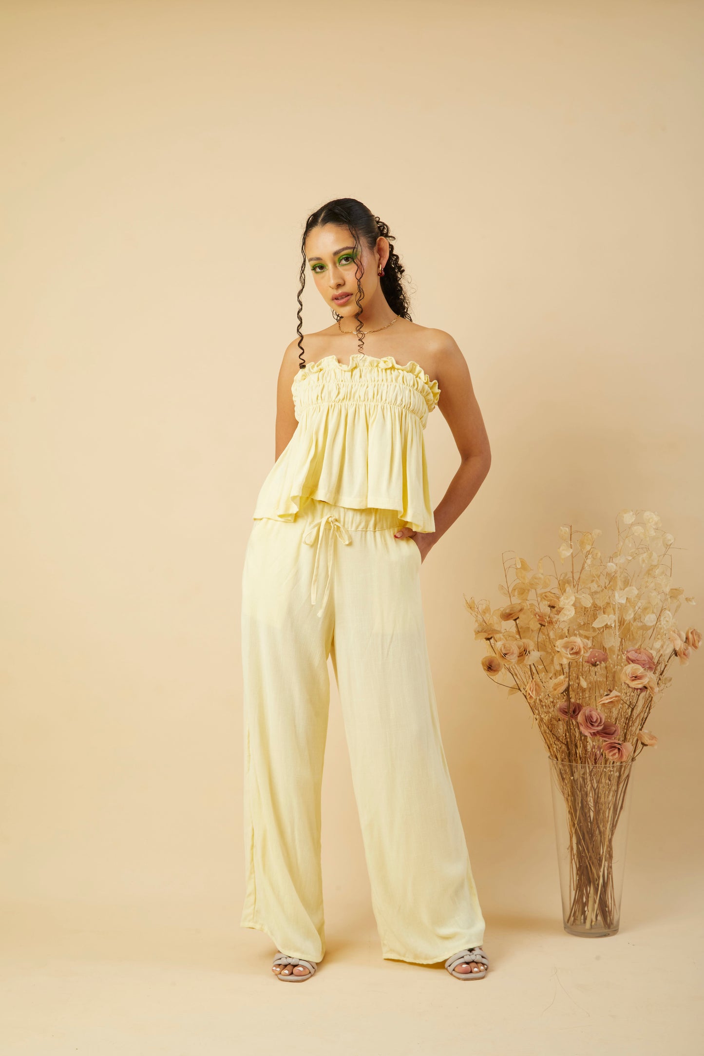 Pantalón Clara Mantequilla