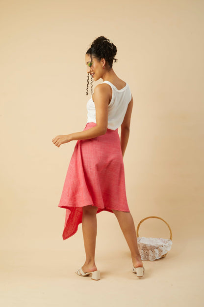Falda Martina Coral